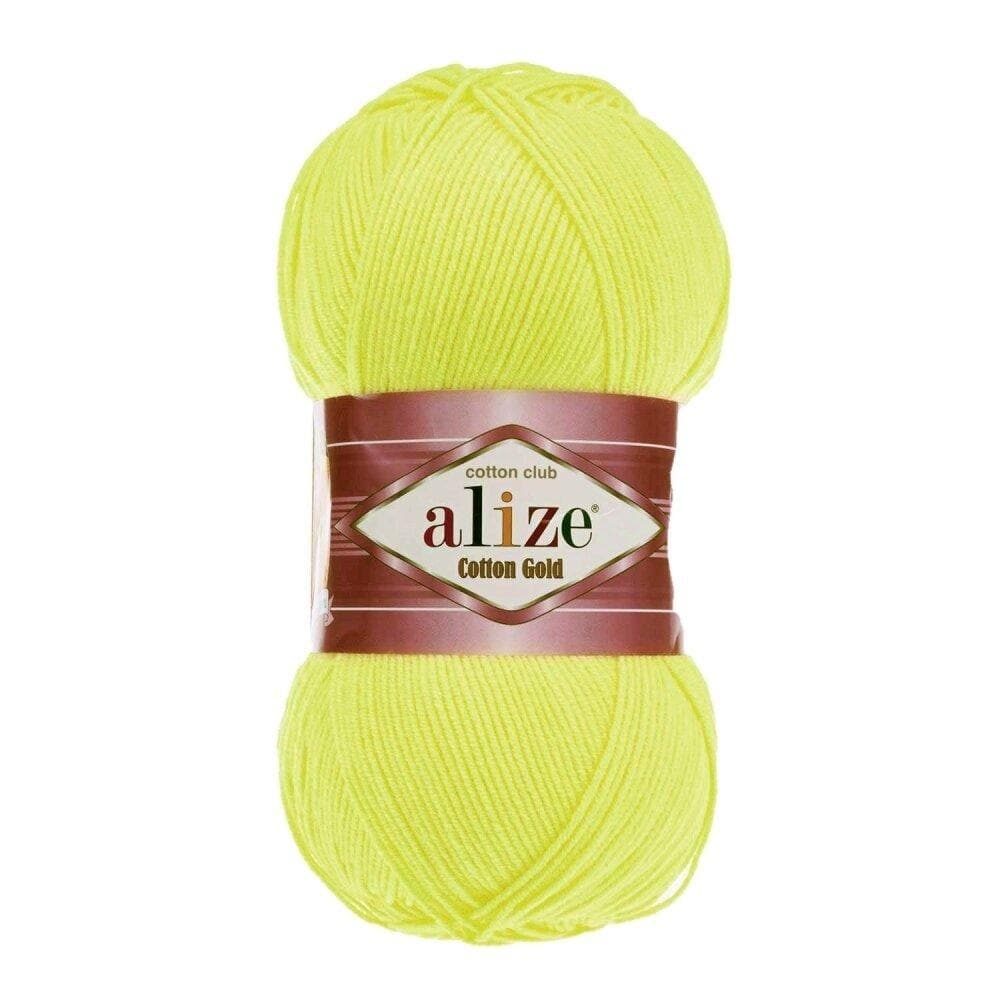 Alize Cotton Gold Lõng Kuldkollane (668)
