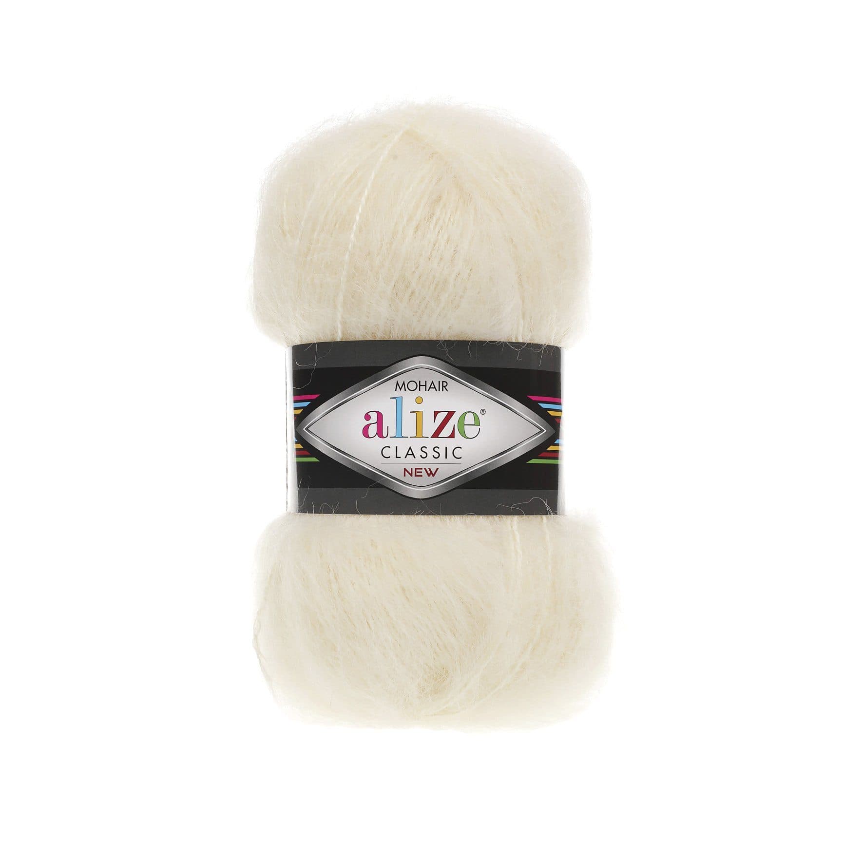 Alize Mohair Classic Mohair Kreem (01)