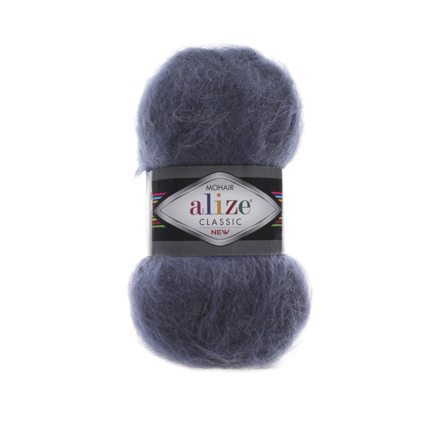 Alize Mohair Classic Mohair Denim Melange (411)