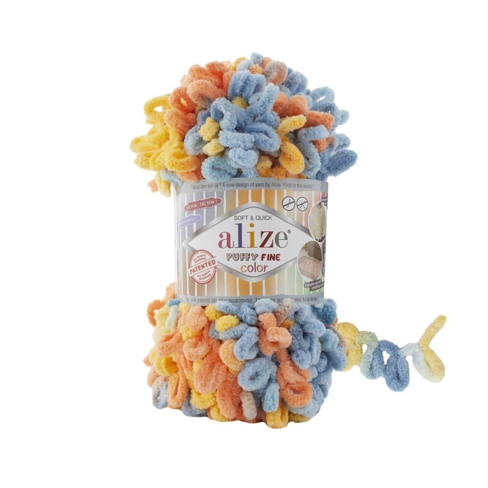 Alize Puffy Fine Värviline Puffy Fine Värviline 6314