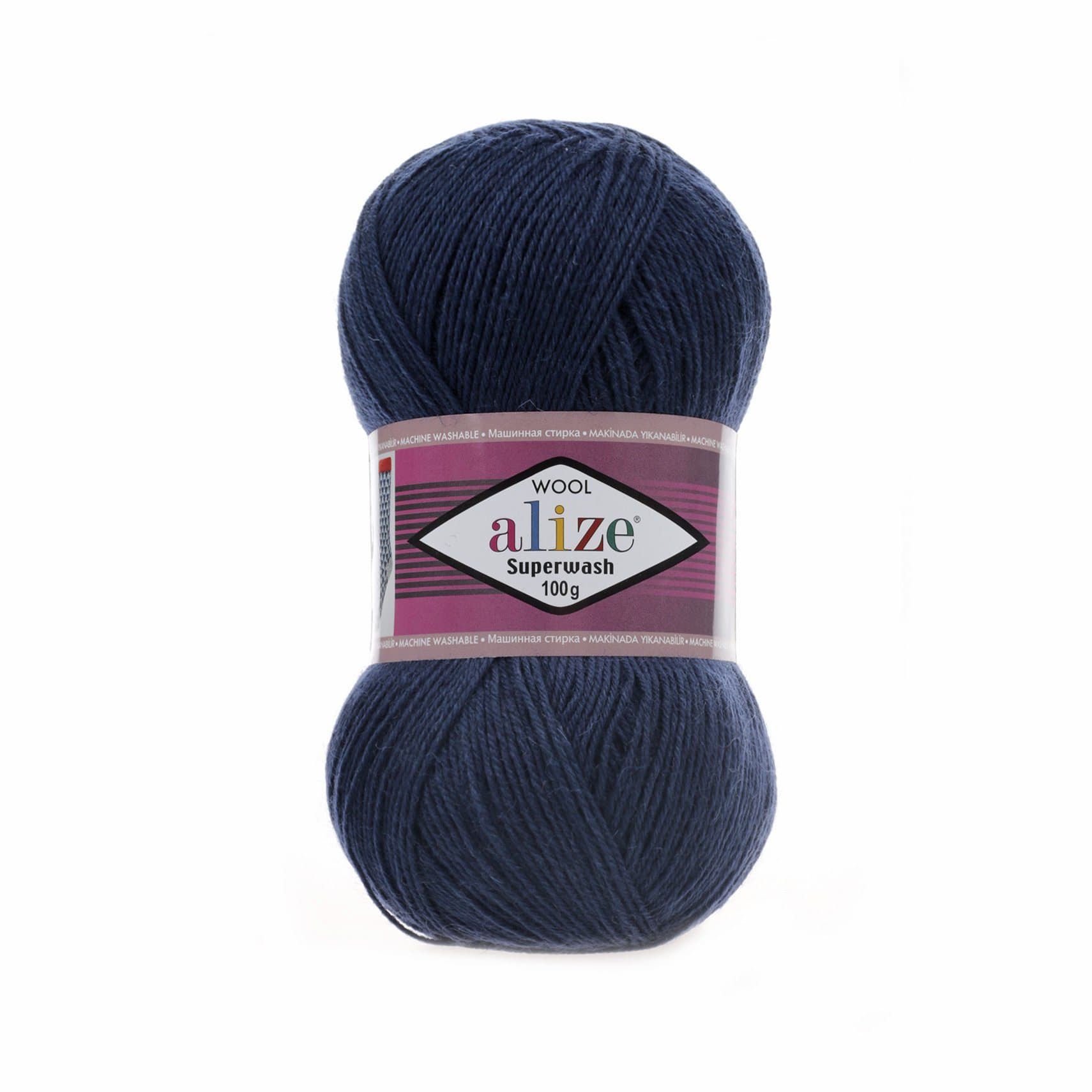 Alize Superwash Comfort Socks Superwash Tumesinine (58)