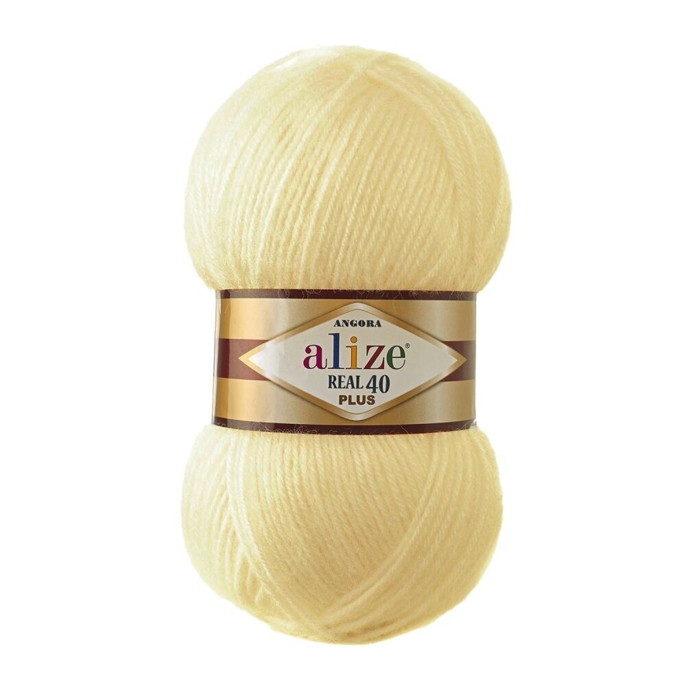 Alize Angora Real 40 Angora Real 40 Kreem (1)