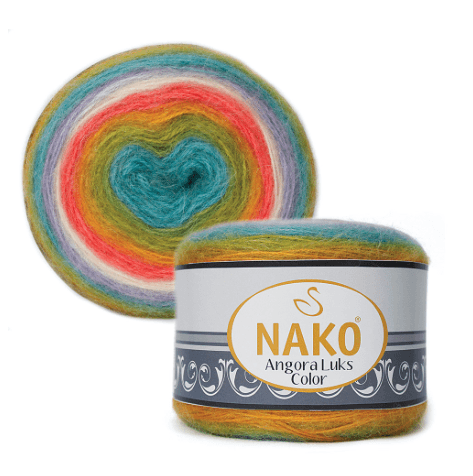 Nako Angora Luks Värv Angora Luks 81910