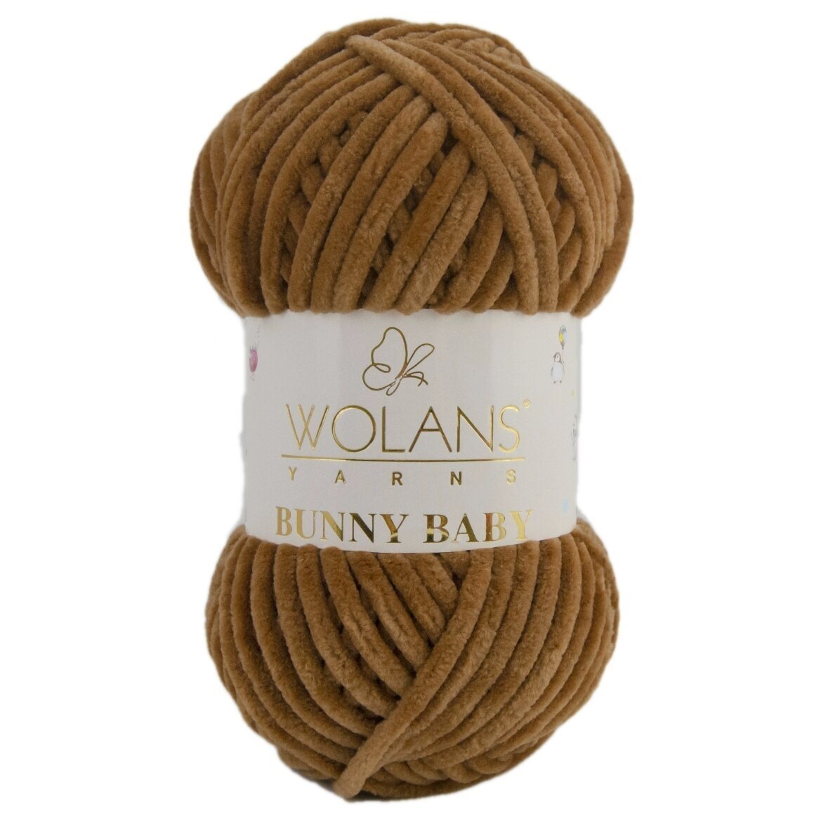 Wolans Bunny Baby 100-19 Tabacco – ciniglia