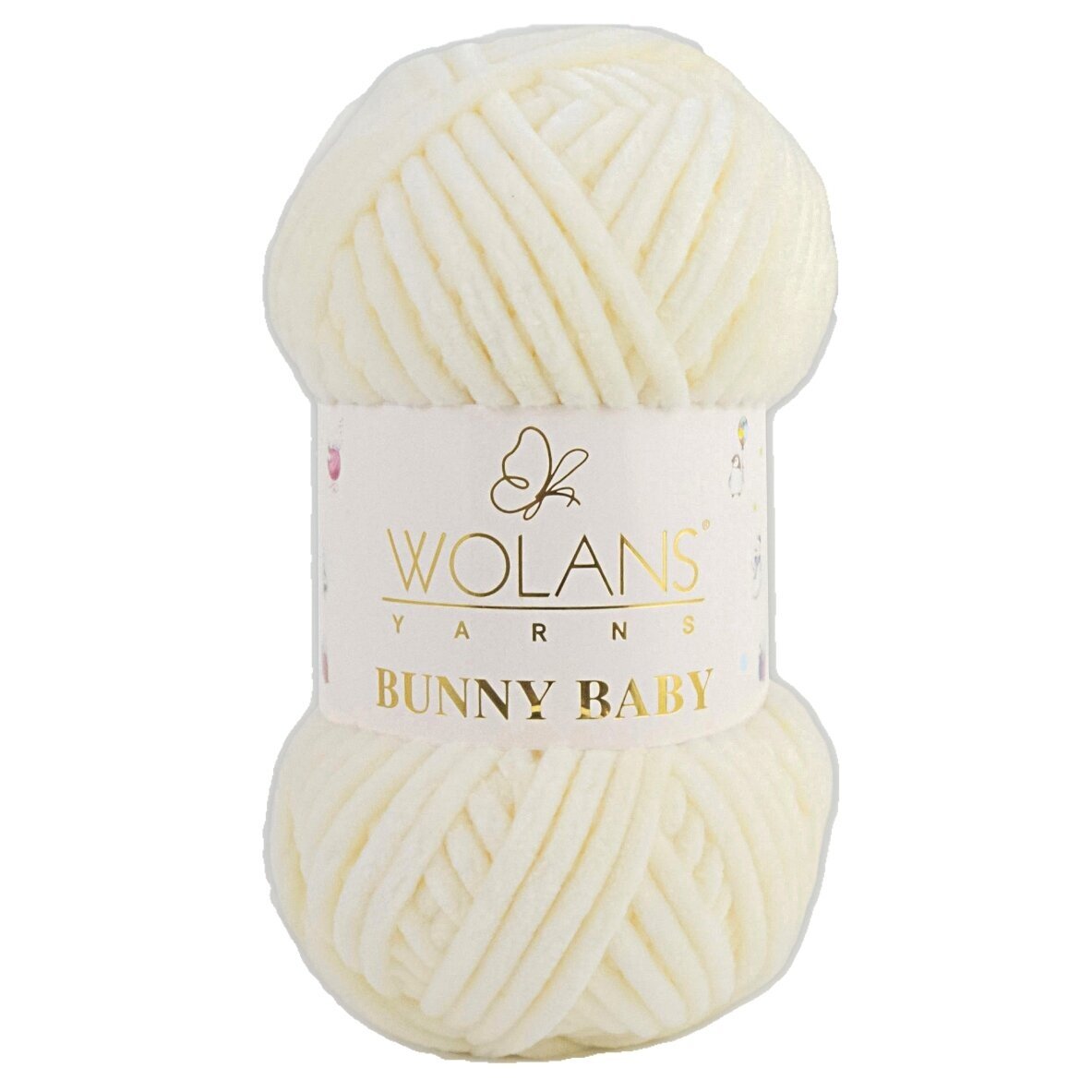 Wolans Bunny Baby 100-02 Vaniglia – ciniglia