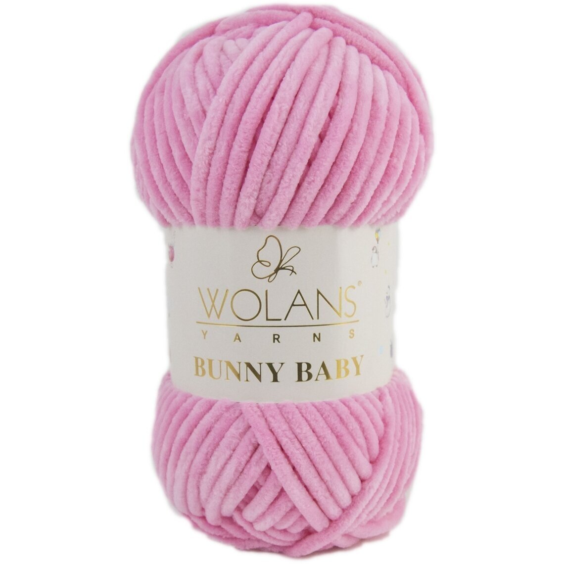 Wolans Bunny Baby 100-06 Rosa – ciniglia